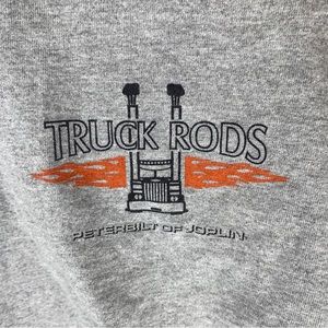 trucker t shirts for men Peter bilt 3/4 sleeve  XXL big and tall